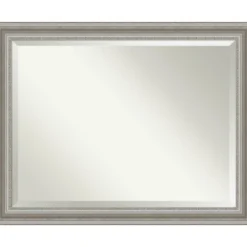 Kirkland's Home Silver Patina Scallop Framed Mirror, 45.5X35.5 In.- Decorative Mirrors