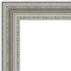 Kirkland's Home Silver Patina Scallop Framed Mirror, 45.5X35.5 In.- Decorative Mirrors