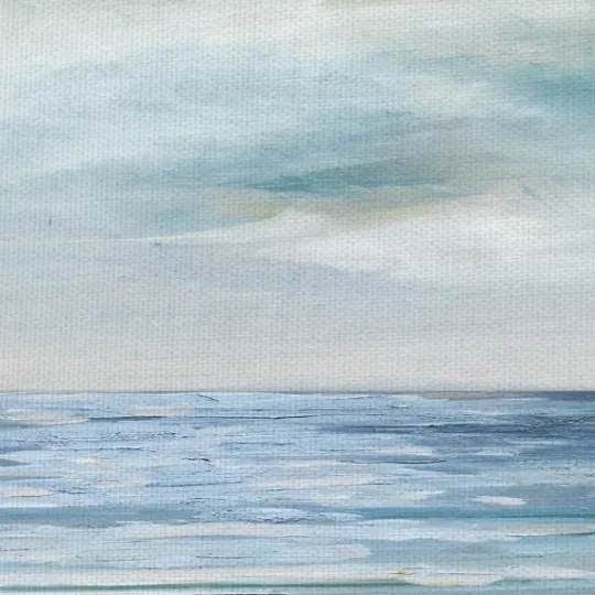 Kirkland's Home Silver Shore Canvas Art Print- Canvas Art