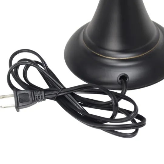 Kirkland's Home Simple Bronze Metal 3-Pc. Floor And Table Lamp Set- Table Lamps