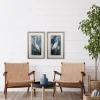 Kirkland's Home Simple Egret 2-Pc. Framed Wall Art Set- Framed Art