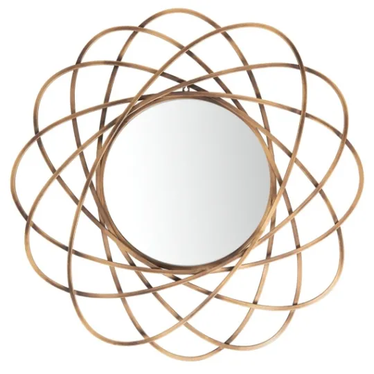 Kirkland's Home Sinsa Bronze Atomic Wall Mirror- Decorative Mirrors