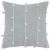 Kirkland's Home Sky Blue Knotted Line Throw Pillow- Pillows
