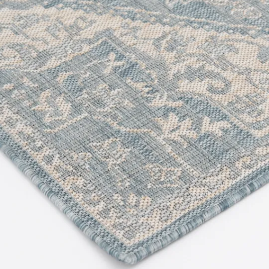 Kirkland's Home Sky Medallion Lava Indoor/Outdoor Area Rug, 7X9- Outdoor Rugs