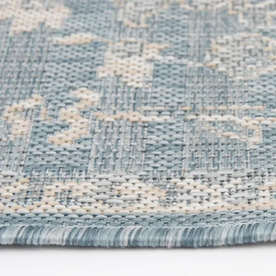 Kirkland's Home Sky Medallion Lava Indoor/Outdoor Area Rug, 5X7- Outdoor Rugs