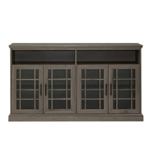 Kirkland's Home Slate Glass Door Classic Tv Stand- Tv Stands & Media Consoles