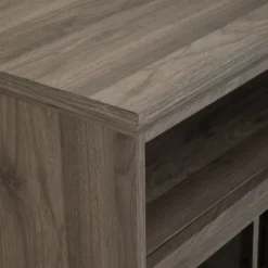 Kirkland's Home Slate Glass Door Classic Tv Stand- Tv Stands & Media Consoles