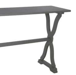 Kirkland's Home Slate Hourglass Console Table- Console Tables