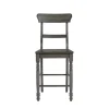 Kirkland's Home Slate Ladder Back Counter Stools, Set Of 2- Bar Stools & Counter Height Stools