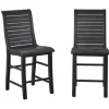 Kirkland's Home Slatted Counter Stools, Set Of 2- Bar Stools & Counter Height Stools