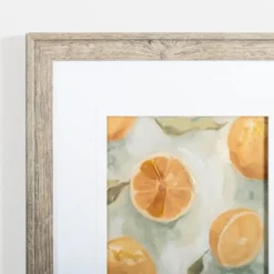 Kirkland's Home Slice It Citrus Ii Framed Art Print- Framed Art