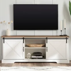 Kirkland's Home Sliding Barn Door Media Cabinet- Tv Stands & Media Consoles