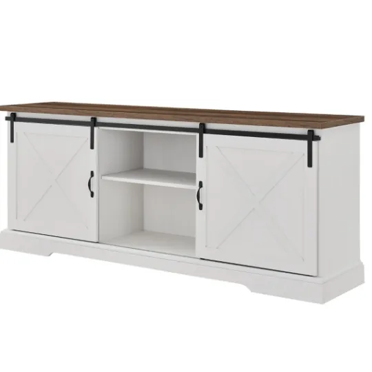 Kirkland's Home Sliding Barn Door Media Cabinet- Tv Stands & Media Consoles