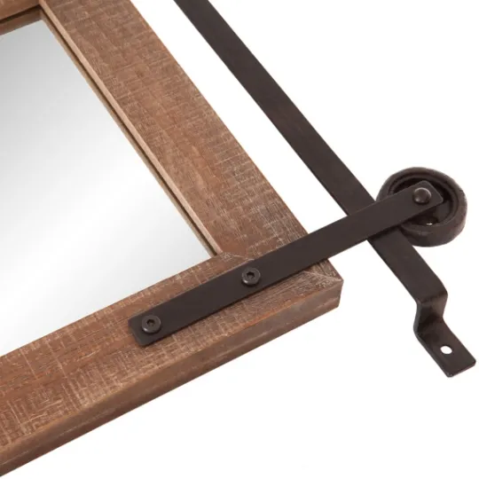 Kirkland's Home Sliding Barn Door Mirror- Decorative Mirrors