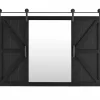 Kirkland's Home Sliding Barn Door Wall Mirror- Decorative Mirrors