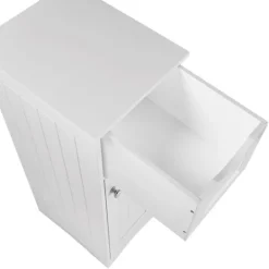 Kirkland's Home Slim Single Door Cabinet With Drawer- Bathroom Furniture