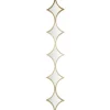 Kirkland's Home Slim Stacked Diamonds Wall Mirror- Decorative Mirrors