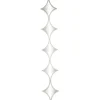 Kirkland's Home Slim Stacked Diamonds Wall Mirror- Decorative Mirrors