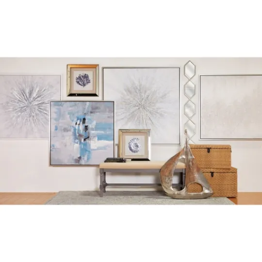 Kirkland's Home Slim Stacked Hexagons Wall Mirror- Decorative Mirrors