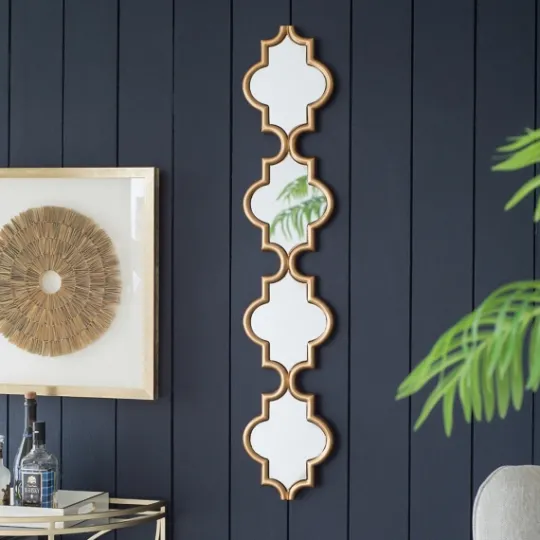 Kirkland's Home Slim Stacked Trellis Wall Mirror- Decorative Mirrors