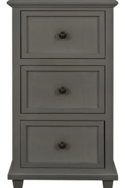 Kirkland's Home Slim Wooden 3-Drawer Side Table- Accent & End Tables