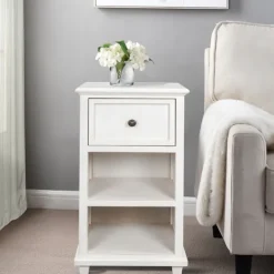 Kirkland's Home Slim Wooden 2-Shelf Side Table- Accent & End Tables
