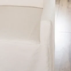 Kirkland's Home Slipcover Track Arm Dining Chair- Dining Chairs