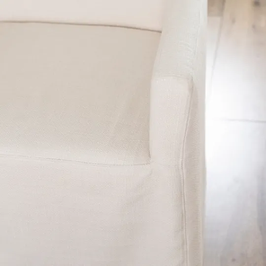 Kirkland's Home Slipcover Track Arm Dining Chair- Dining Chairs