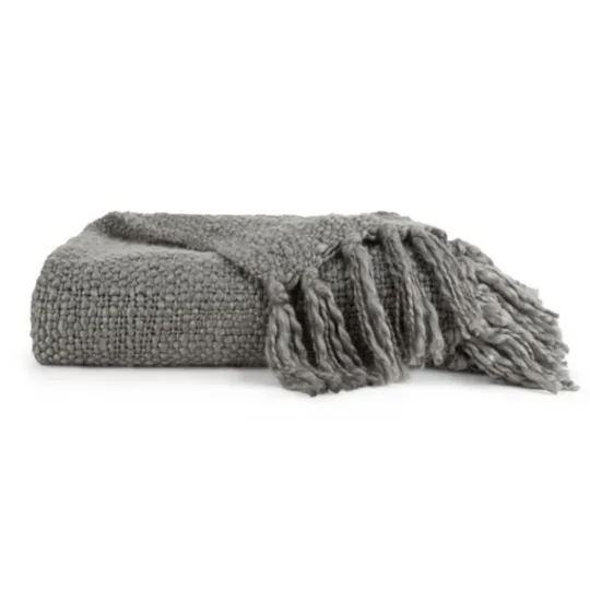 Kirkland's Home Slubbed Yarn Throw- Blankets & Throws