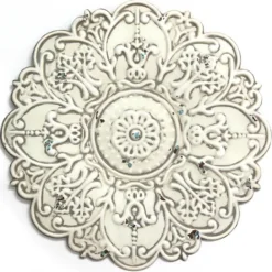 Kirkland's Home Small Metal Medallion Wall Plaque- Wall Plaques
