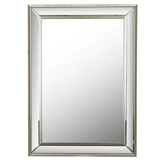 Kirkland's Home Small Silver Luxe Mirror, 29.5X35.5 In.- Decorative Mirrors