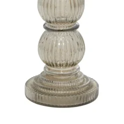 Kirkland's Home Smoke Glass Pillar Candle Holders, Set Of 3- Candle Holders