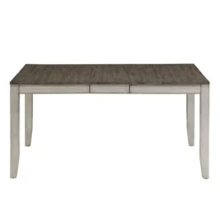 Kirkland's Home Smoked Alabaster And Honey Wood Dining Table- Dining Tables