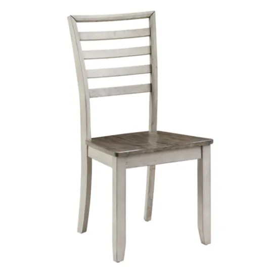 Kirkland's Home Smoked Alabaster And Honey Wood 7-Pc. Dining Set- Dining Sets