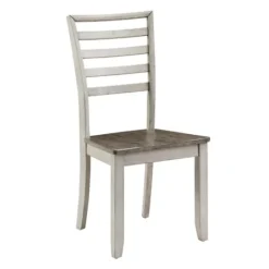 Kirkland's Home Smoked Honey And Alabaster Dining Chairs, Set Of 2- Dining Chairs