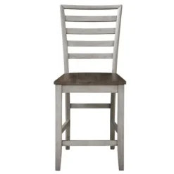 Kirkland's Home Smoky Alabaster Wooden 7-Pc. Dining Set- Dining Tables