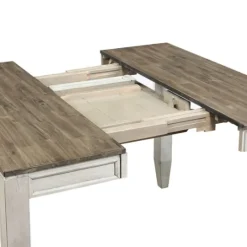 Kirkland's Home Smoky Alabaster Wooden 9-Pc. Dining Set- Dining Tables
