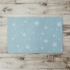 Kirkland's Home Snowflakes Christmas Kitchen Mat- Kitchen & Floor Mats