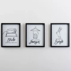 Kirkland's Home Socks Funny Laundry Room Wall Plaque- Wall Quotes & Signs