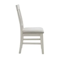 Kirkland's Home Sofia White High Back Dining Chairs, Set Of 2- Dining Chairs