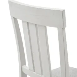Kirkland's Home Sofia White High Back Dining Chairs, Set Of 2- Dining Chairs