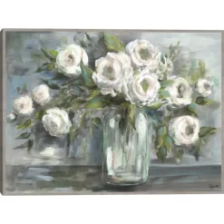 Kirkland's Home Soft Blooms Still Life Framed Wall Art- Framed Art