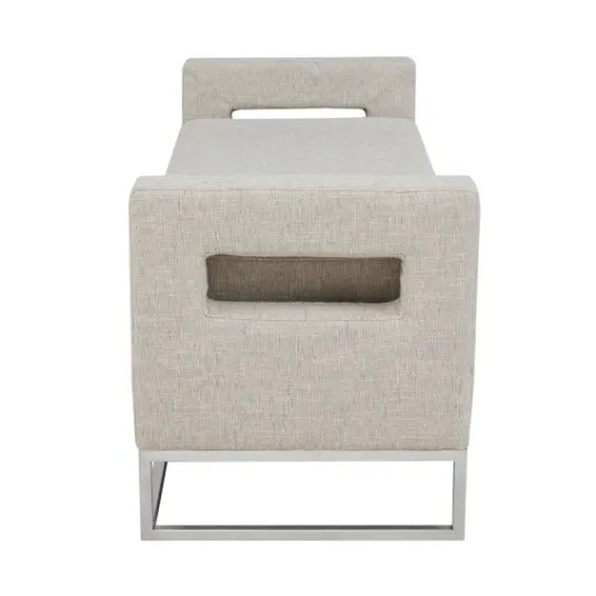 Kirkland's Home Soft Storage Bench With Open Sides- Benches & Ottomans