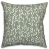 Kirkland's Home Soft Turquoise Floral Print Pillow- Pillows