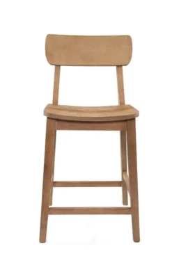 Kirkland's Home Solid Acacia And Rubberwood Counter Stool- Bar Stools & Counter Height Stools