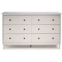 Kirkland's Home Solid Wood 6-Drawer Dresser- Dressers & Chests