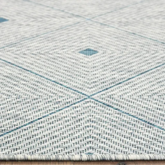 Kirkland's Home Solitaire Sun Shower Outdoor Area Rug, 5X8- Outdoor Rugs