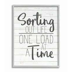Kirkland's Home Sorting Out Life One Load At A Time Wall Plaque- Wall Quotes & Signs