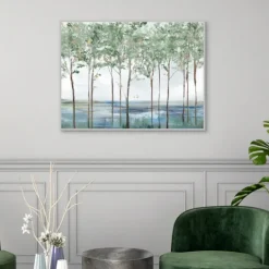Kirkland's Home Sparse Forest Peak Framed Wall Art- Framed Art