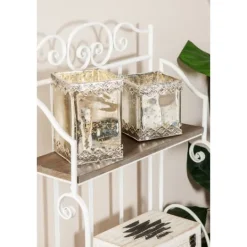 Kirkland's Home Speckled 2-Pc. Candle Holder Set- Candle Holders